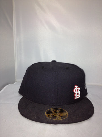 St. Louis Cardinals New Era Fitted Black/White/Red 204