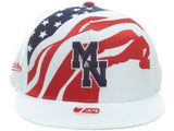  Mitchell&Ness Fitted White/Navy/Red 87
