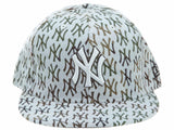 New York Yankees New Era Fitted White/Black 50