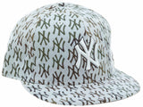 New York Yankees New Era Fitted White/Black 50
