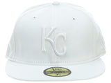 Kansas City Royals New Era Fitted White 81