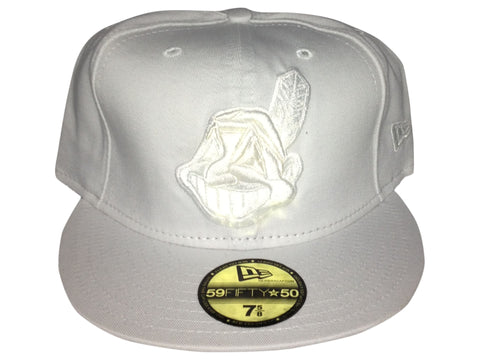 Cleveland Indians New Era Fitted White 65