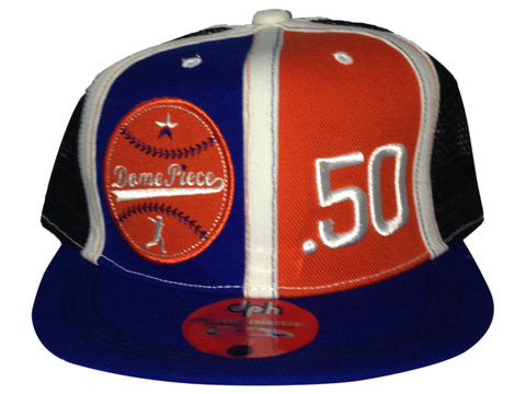  DomePiece Fitted Blue/Orange/White 162