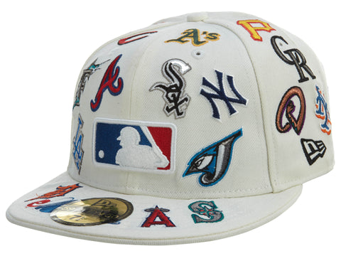 Mixed Teams New Era Fitted White 54