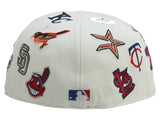 Mixed Teams New Era Fitted White 54