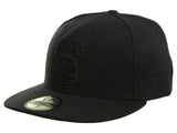 NEW ERA NEW YORK KNICKS FITTED BLACK #407