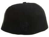 NEW ERA NEW YORK KNICKS FITTED BLACK #407